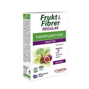 Fruit and Fiber Tablets - 30 tabs.