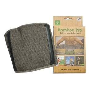 Bamboo Pro selvvarmende Rygsttte Str. L-XL 