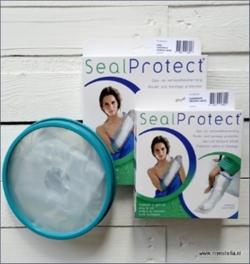 SealProtect - sår- og badebeskytter til børn - arm el. ben Barn Large ben - diameter 18 cm, længde 63 cm