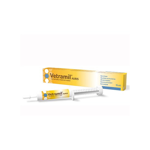 Vetramil Auris redrber 15 ml. Til Dyr
