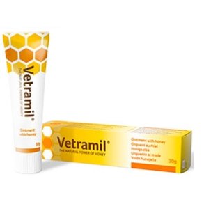 Vetramil Medicinsk Honning Salve 30 g. Til Dyr