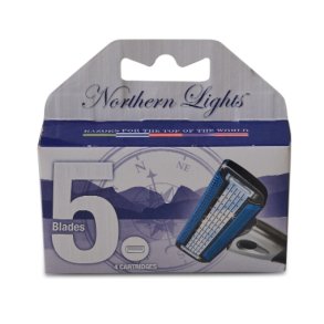 Northern Lights Barberblade Men - 4 stk.