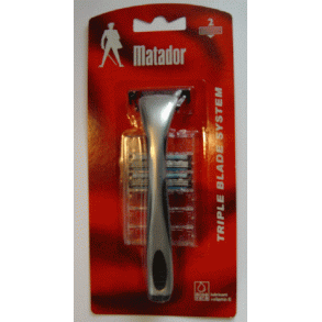 Matador Barberskraber m. 2 barberblade