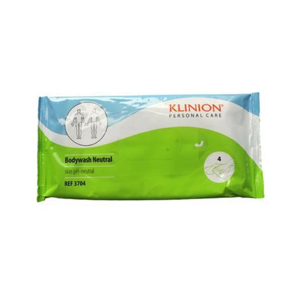 Klinion Bodywash sengebadsservietter - 4 stk.