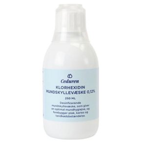 Ceduren Mundskyl 0,12 pct. med Pebermyntesmag - 250 ml