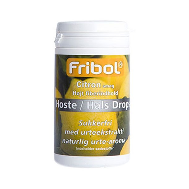 Fribol sukkerfri Drops til halsen - Flere varianter Citrus