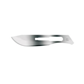 Kiato Plus Skalpelblad nr. 21, carbon steel steril - 5 stk.