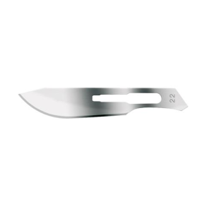 Kiato Plus Skalpelblad nr. 22, carbon steel steril - 5 stk.