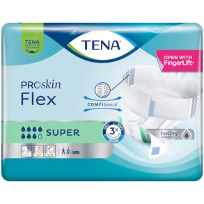TENA Proskin Flex Super Blteble, Large - 30 stk.