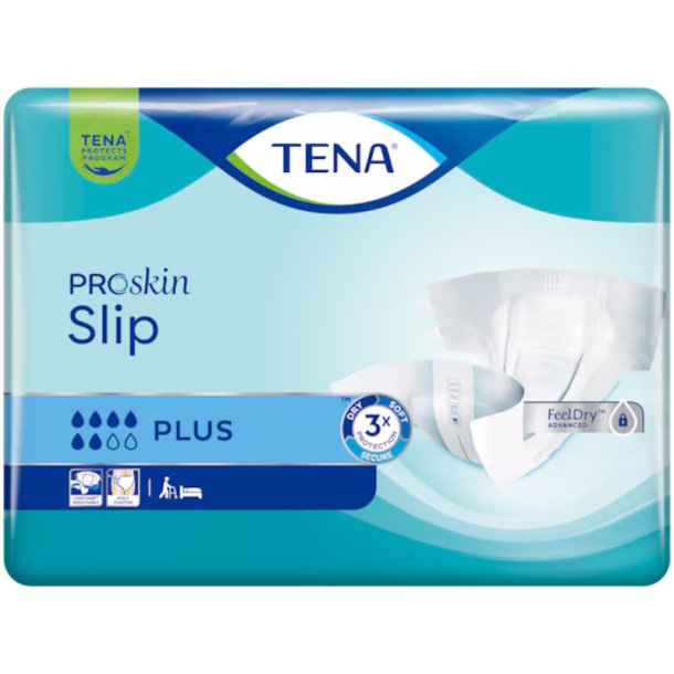 TENA Slip Plus Tapeble, Medium - 30 stk.