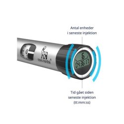 Novo Insulinpen 6, 3 ml Intelligent Flergangspen til insulin, slv, 1-60 enheder