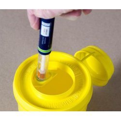 Klinion Needle Container with Needle Removal, UN approved - 1.3 L