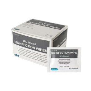 Mediq Desinficerende Serviet med 82% Ethanol, 14 cm. x 19 cm. - 50 stk.