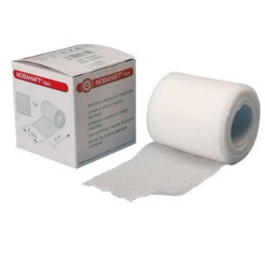 Nobahaft Fein, selvhftende fikseringsbind, latexfri, 6 cm x 20 m