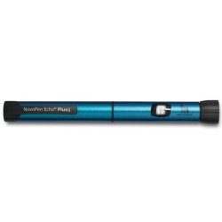 NovoPen Echo� Plus, 3 ml Intelligent Reusable Insulin Pen, blue, ��30 Units
