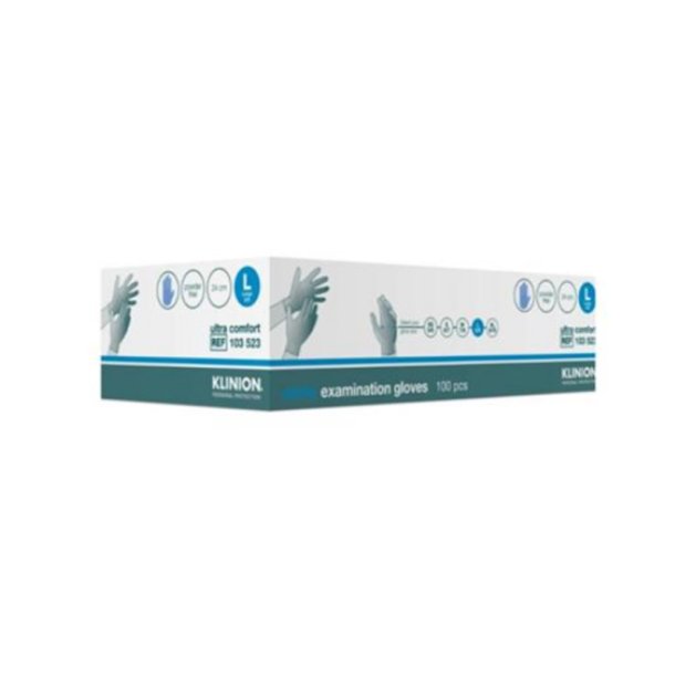 Klinion Protection Ultra Comfort Nitrilhandske Bl - 100 stk. Medium
