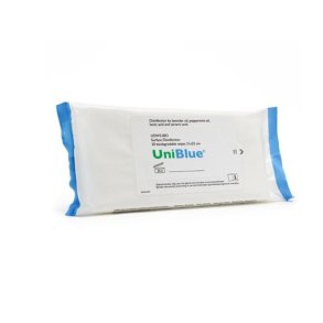 Uniblue, Bionedbrydelige Serviettter til Overfladedesinfektion - 30 stk.