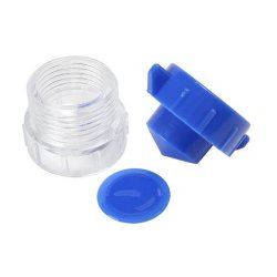 Tabletknuser Skruemodel med Bl Pistel og Klar Morter