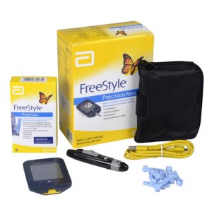 FreeStyle Precision, Neo blood glucose meter, starter kit