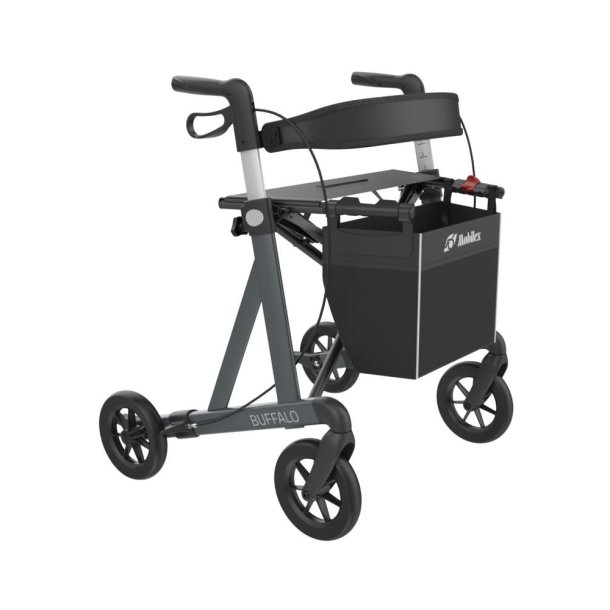 Mobilex Buffalo HD rollator med softhjul