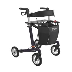 Mobilex Gepard kulfiberrollator med Softhjul