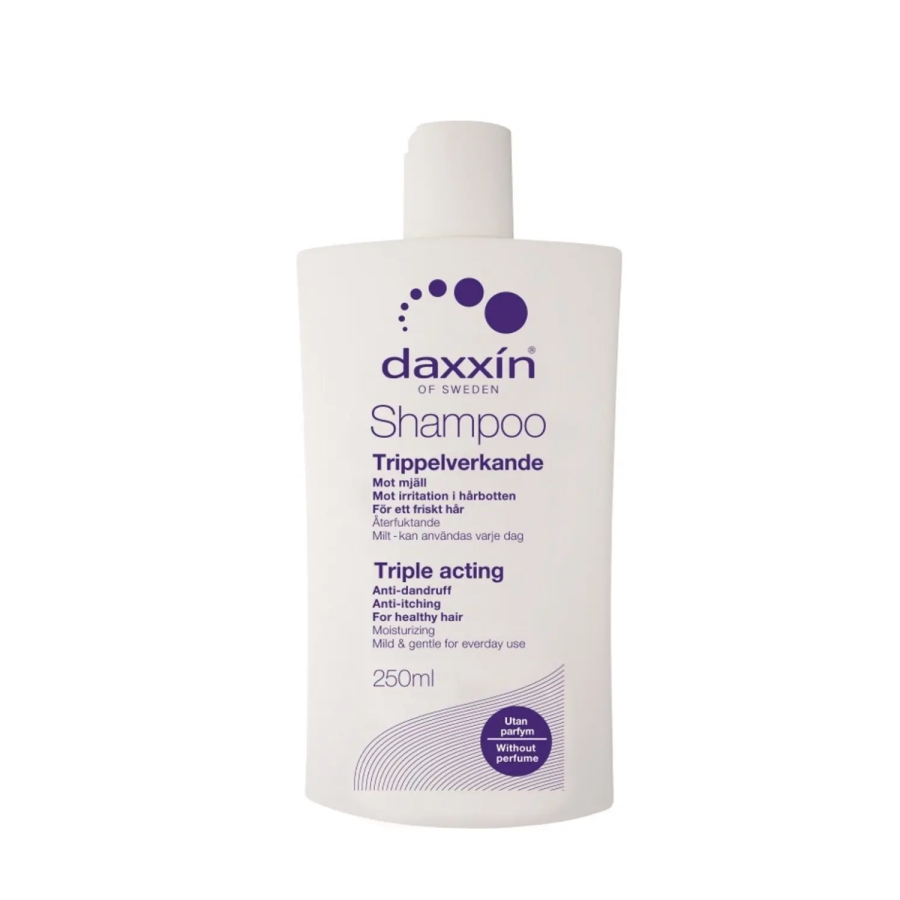 Se Daxxin Anti-Skæl Shampoo 250 ml. U.P. hos OnlineShoppen365