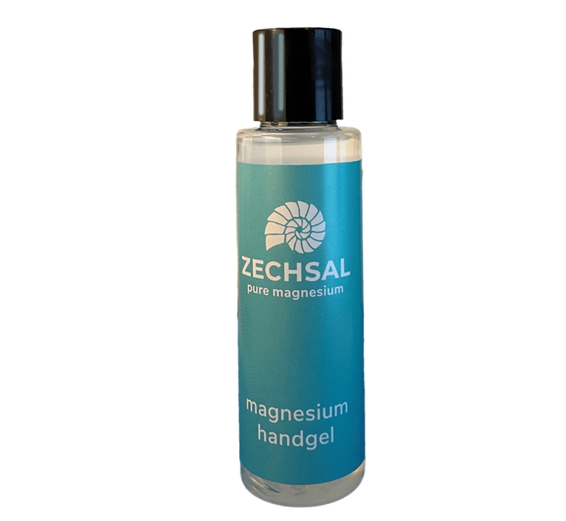 Se Zechsal Magnesium Desinficerer og Nærer Håndgel - 100 ml. hos OnlineShoppen365