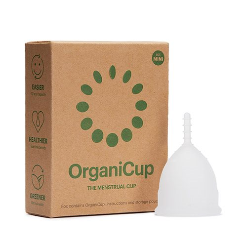Se Organicup menstruationskop model Mini hos OnlineShoppen365