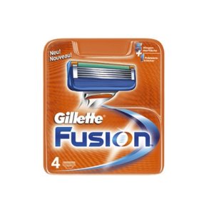 Gillette Fusion Barberblade x 4 stk. bl