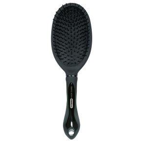 Titania Hrbrste oval sort - 1 stk.