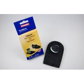 Titania Latex Heel Pads Size 36-42 for Heel Spurs