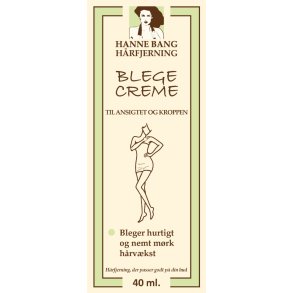Hanne Bang Bleaching cream - 40 ml.