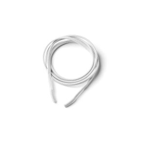 Vitility Elastisk Snrebnd Hvid - 1 par.