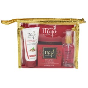 Maja Kosmetikpung m. Bodysplash, Creme og Sbe