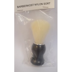 Barberkost med Nylonhr Sort