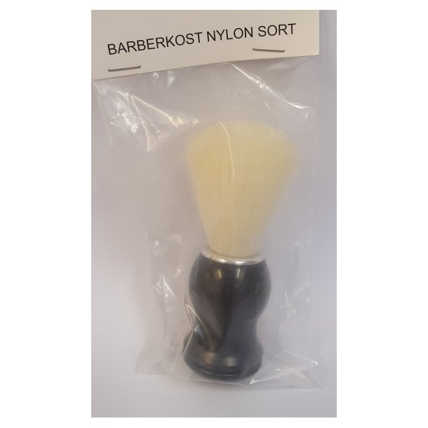 Barberkost med Nylonhr Sort