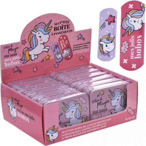 Brneplaster Enhjring i Metalbox  - 24 stk.