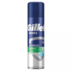 Gillette Barberskum til Sensitiv hud med Aloe Vera - 200 ml.