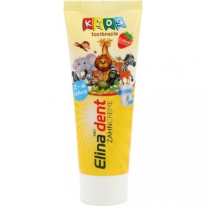 Elina Kids Tandpasta 2-6 r - 75 ml.