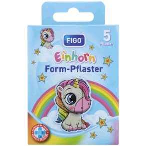 Figo Children�s Plasters with Unicorns - 5 pcs.