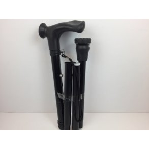 Collapsible Cane with Anatomical Grip for the Left Hand