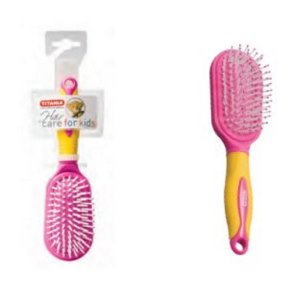 Titania Hairbrush for Children Pink/yellow