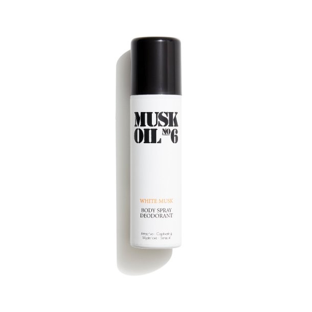 Musk Oil No. 6 Deospray White - 150 ml.