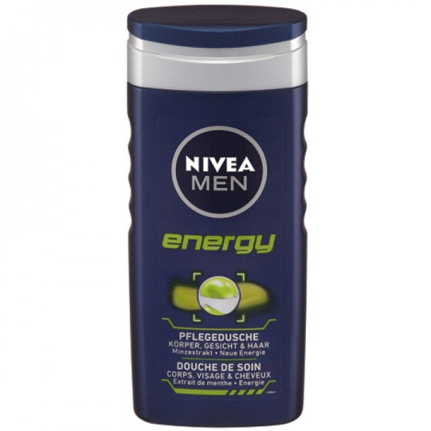 NIVEA Men Shower Energy 250 ml.