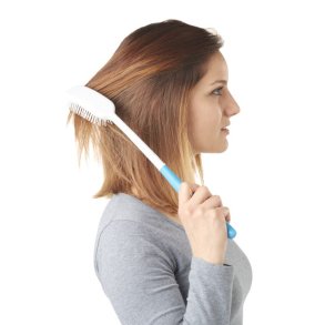 Vitility Hrbrste med Langt Skaft