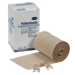 P&uuml;tterbind Inelastic Short Stretch Compression Bandage 6 cm x 5 m