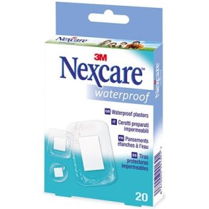 Nexcare patch PU waterproof - 20 pcs. in 3 str.