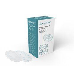 Evercare Sterile Filmforbinding med Srpude, 6 x 7 cm - 50 stk.