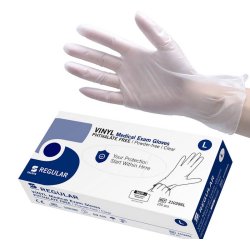 Selefa Vinyl us-Handsker, Pudderfri - 100 stk.