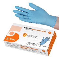 Selefa AQUA Nitril Handsker - 100 stk.